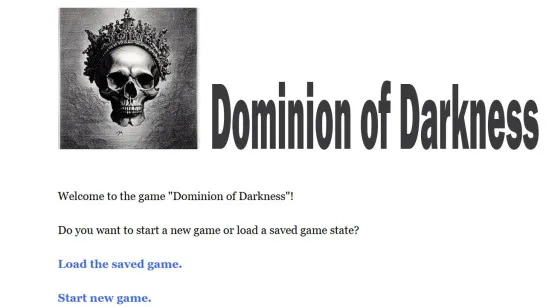 Dominion of Darkness game Play Dominion of Darkness game