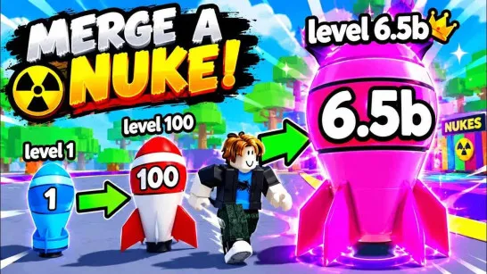 Obby: Merge a Nuke! game Play Obby: Merge a Nuke! game