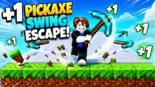 Obby: +1 Pickaxe Swing Escape