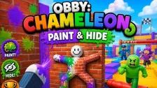 Obby: Chameleon: Paint & Hide