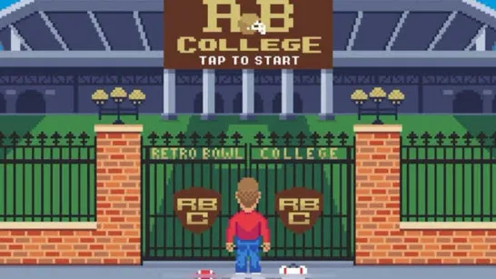 Retro Bowl College game Play Retro Bowl College game
