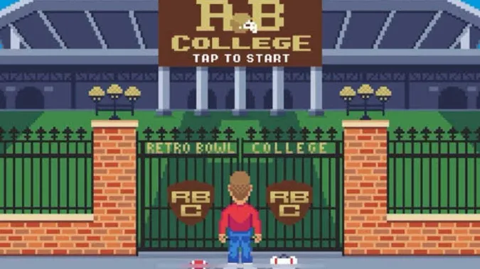 Play Retro Bowl College game