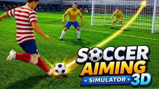 Soccer Aiming Simulator in 3D game Play Soccer Aiming Simulator in 3D game
