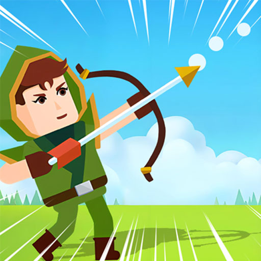 Bowmasters: Archery Shooting gameplay on OopsGames