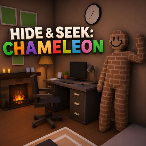 Chameleon Hide and Seek gameplay on OopsGames