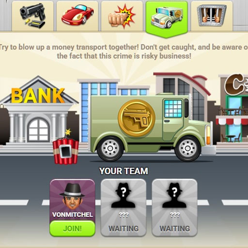 CryptoMaffia gameplay on OopsGames