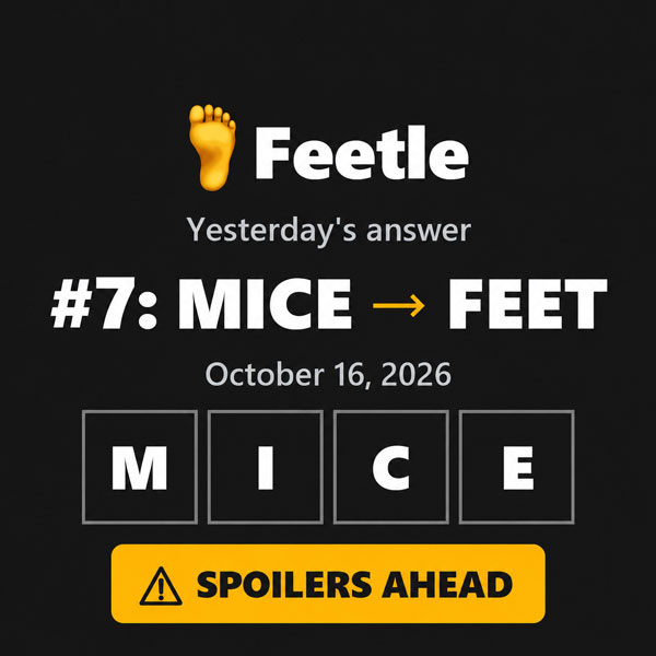 Feetle gameplay on OopsGames