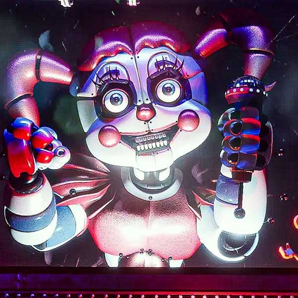 FNAF Sister Location gameplay on OopsGames