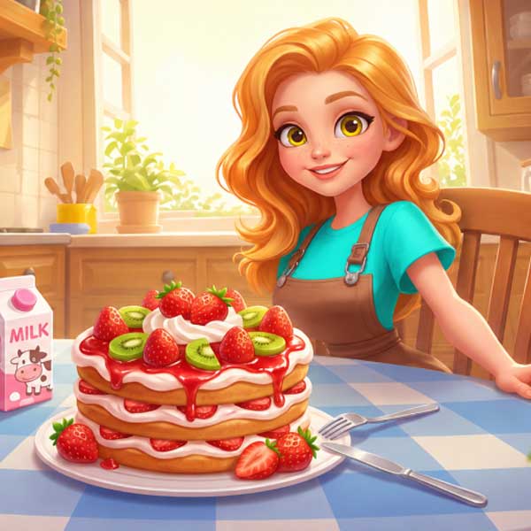 Golden Kitchen gameplay on OopsGames