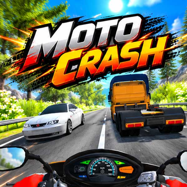 Moto Crash gameplay on OopsGames