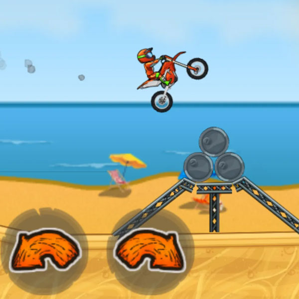 Moto X3M gameplay on OopsGames