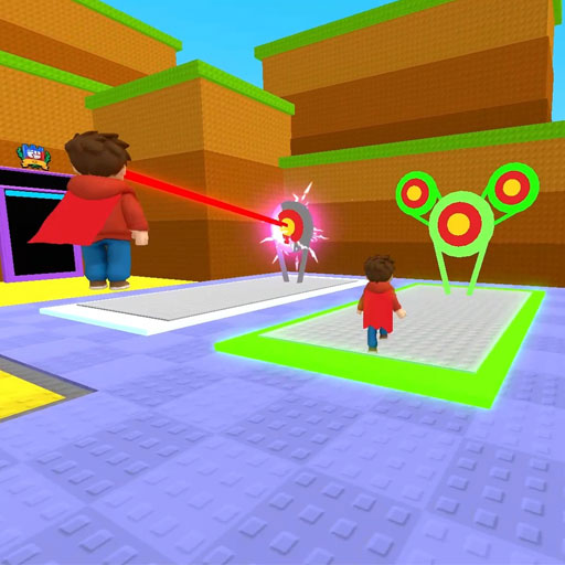 Obby: +1 Laser to Break Walls gameplay on OopsGames