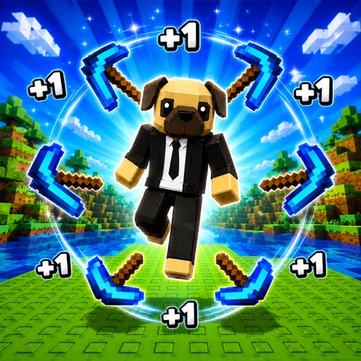 Obby: +1 Pickaxe Swing Escape gameplay on OopsGames
