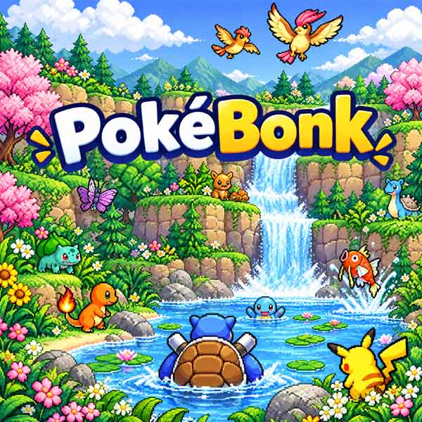 Pok&eacute;Bonk gameplay on OopsGames