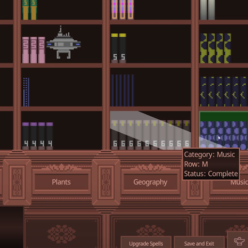 The Grand Book Archive: Tidy Up gameplay on OopsGames