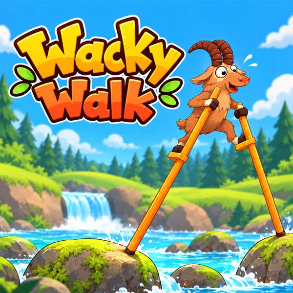 Wacky Walk gameplay on OopsGames