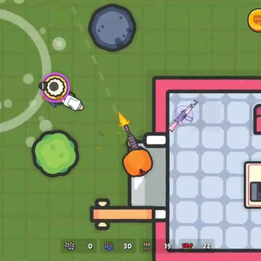 Zombs Royale gameplay on OopsGames